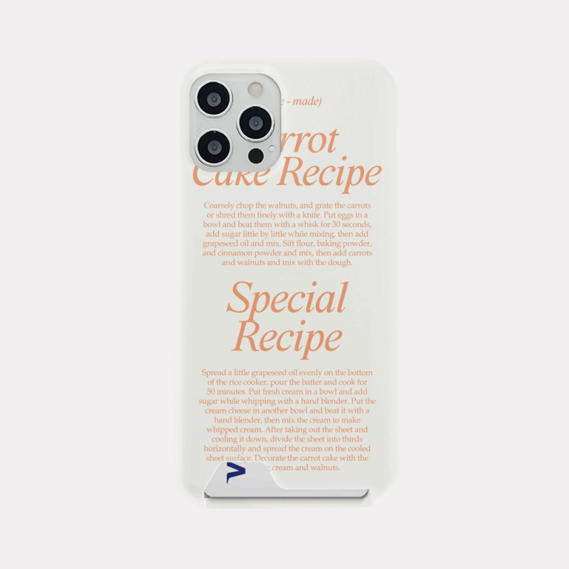 cake recipe 레터링 디자인 [카드수납 폰케이스]아이폰14 13 12 미니 mini 엑스 프로 pro max 맥스 갤럭시 Z플립 핸드폰 감성