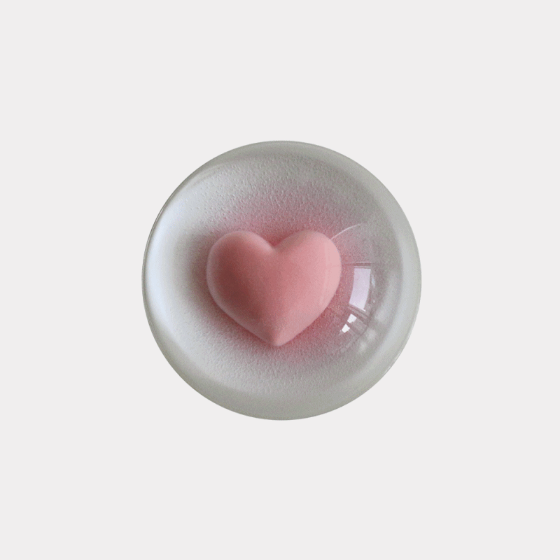 gradient heart 디자인 [구슬톡]