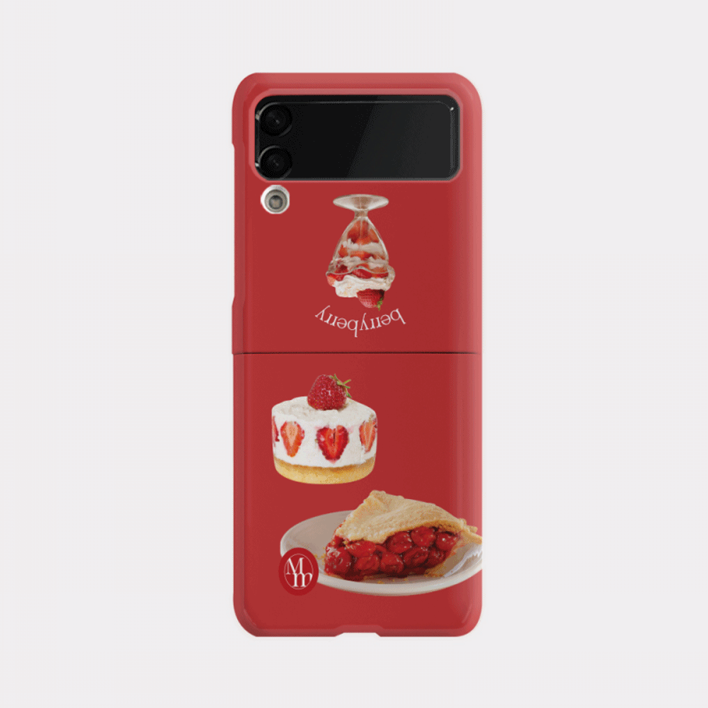 taste sweet 디자인 [제트플립 하드 폰케이스]아이폰14 13 12 미니 mini 엑스 프로 pro max 맥스 갤럭시 Z플립 핸드폰 감성